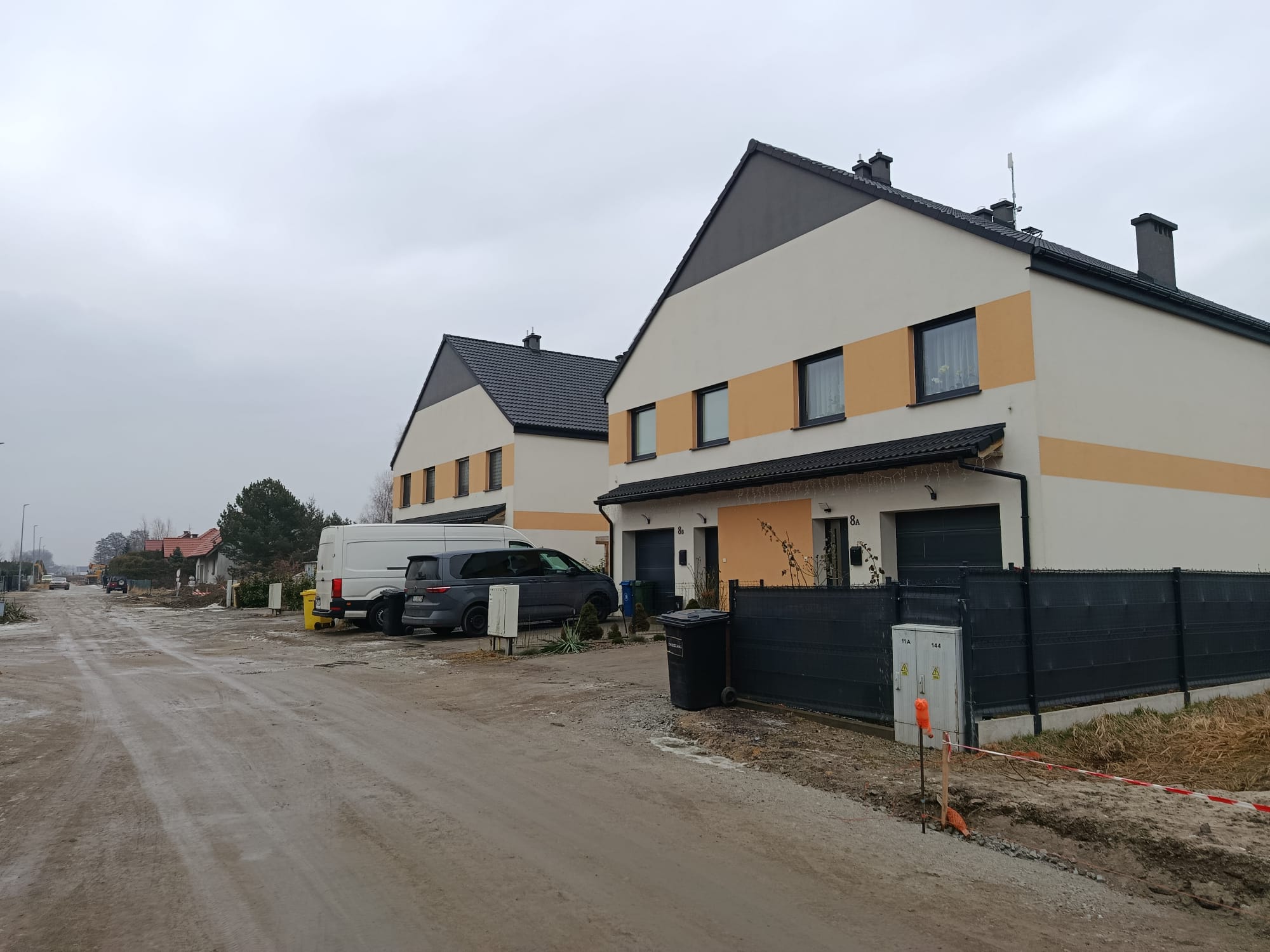 Zrealizowana inwestycja – ul. Polna, Dobrzykowice (widok)